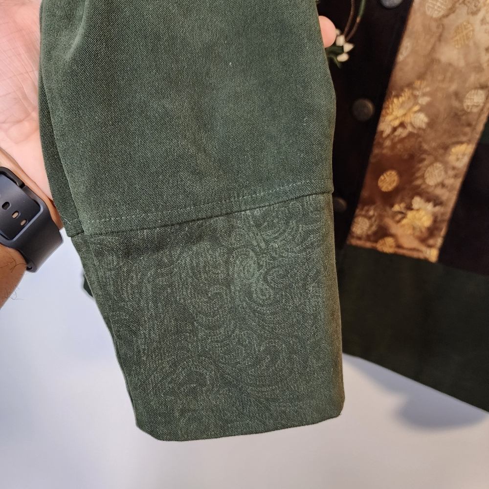 Vintage Notations Asian Patchwork Jacket - image 4